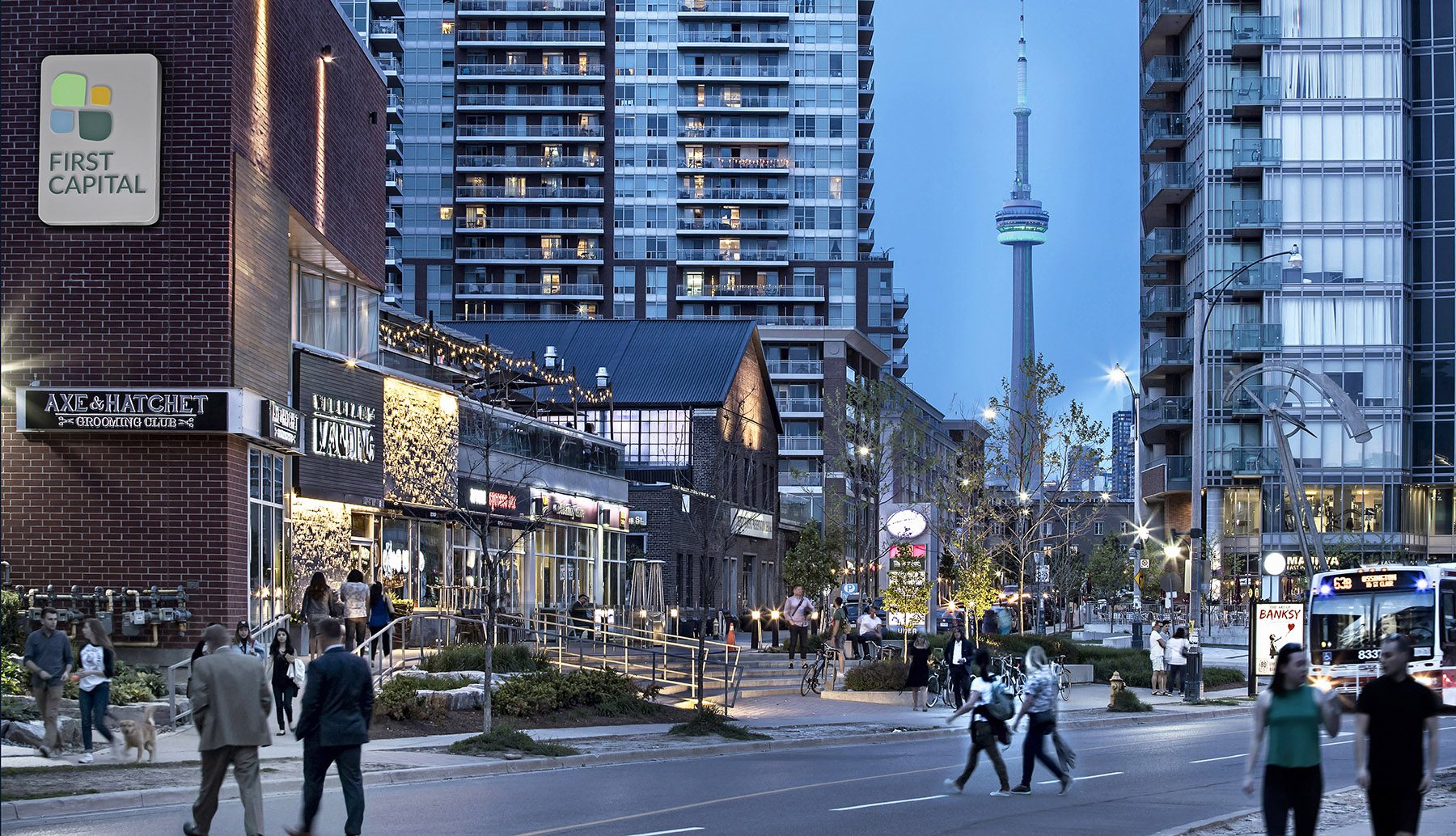 Street life and neighbourhoods in Toronto, Canada